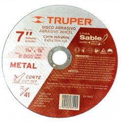 Disco corte 7"