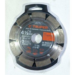 Disco segmentado 4-1/2"