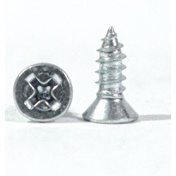 Tornillo cabeza plana  8 X ½