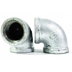 Codo galvanizado ⅜