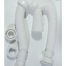 Sifón flexible doble
