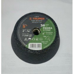 Copa abrasiva 36 grano