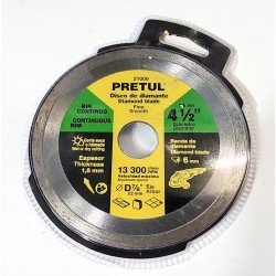 Disco continuo 4 1/2"