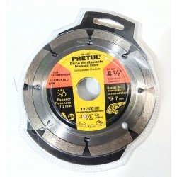 Disco segmentado 4 1/2"