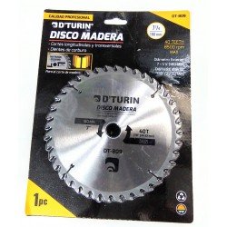 Disco para madera 7"