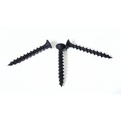 Tornillo negro 8x 1 ½