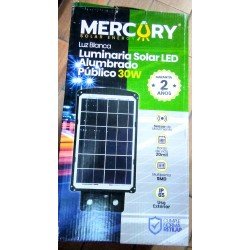 Luminaria solar LED 30 w