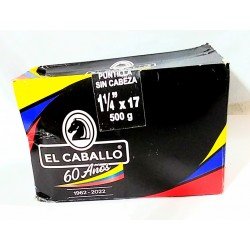 Puntilla 1¼ sin cabeza