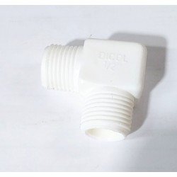 Codo macho ½-½