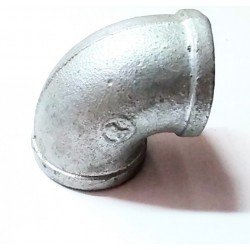 Codo galvanizado 1"
