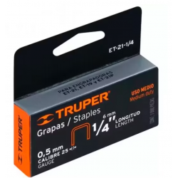 Grapas ¼ x 0.5 mm
