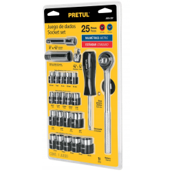 Juego de dados 25 piezas