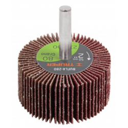 Rueda flap con vastago 2"