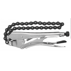 Pinza de presión con cadena