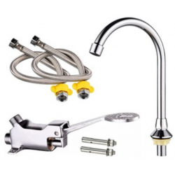 Grifo lavamanos con pedal
